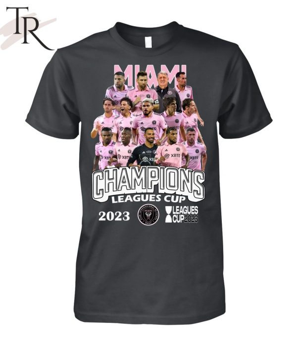 Inter Miami Champions Leagues Cup 2023 T-Shirt