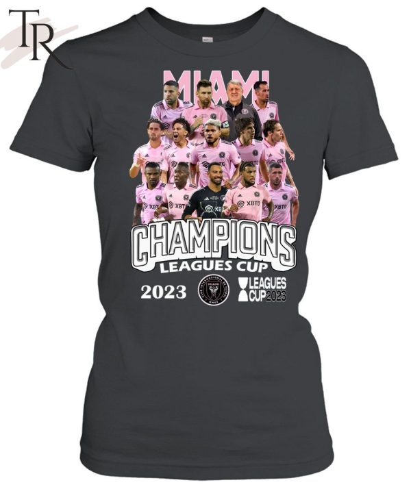 Inter Miami Champions Leagues Cup 2023 T-Shirt