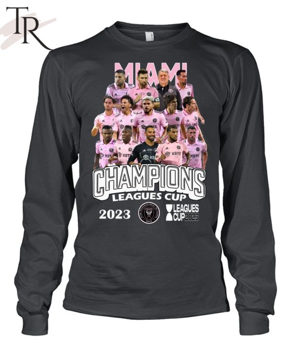 Inter Miami Champions Leagues Cup 2023 T-Shirt