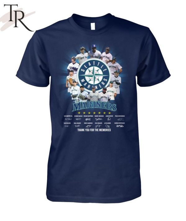 Seattle Mariners Thank You For The Memories T-Shirt