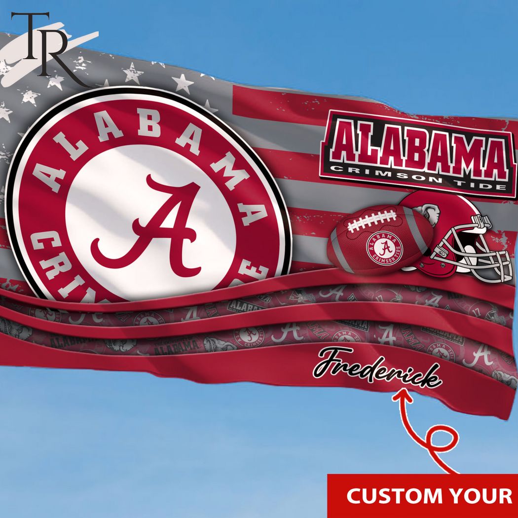 Alabama Crimson Tide Custom Flag 3x5ft For This Season