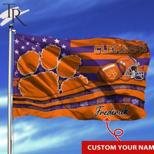 Clemson Tigers Custom Flag 3x5ft For This Season
