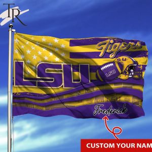 LSU TIGERS Custom Flag 3x5ft For This Season