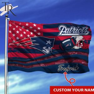 New England Patriots Custom Flag 3x5ft For This Season
