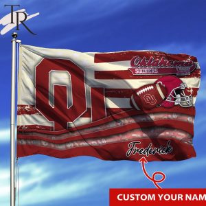 Oklahoma Sooners Custom Flag 3x5ft For This Season