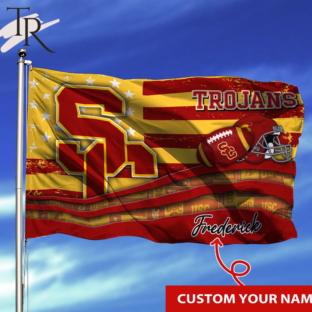 USC Trojans Custom Flag 3x5ft For This Season Torunstyle
