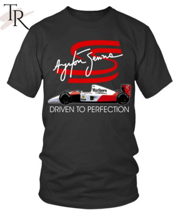 Ayrton Senna Driven To Perfection Unisex T-Shirt