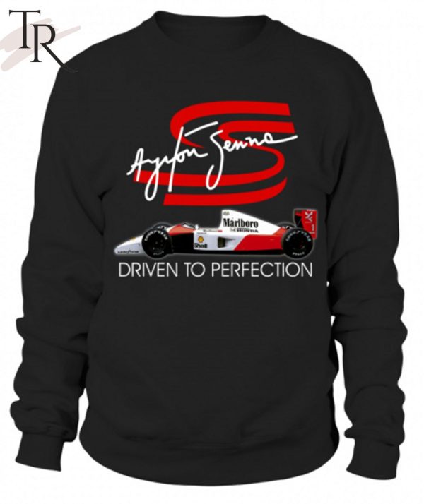 Ayrton Senna Driven To Perfection Unisex T-Shirt