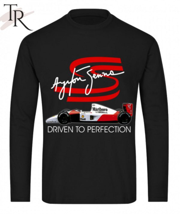 Ayrton Senna Driven To Perfection Unisex T-Shirt