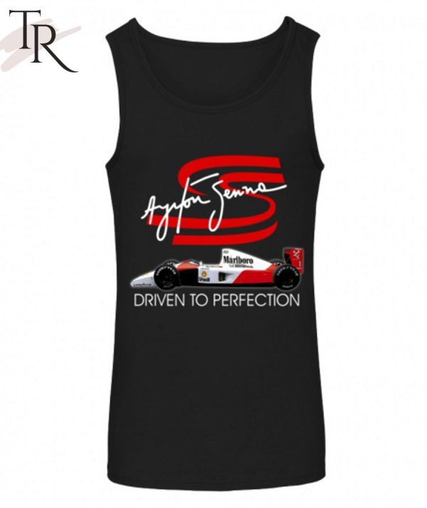 Ayrton Senna Driven To Perfection Unisex T-Shirt