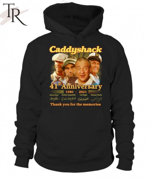 Caddyshack 41st Anniversary 1980 – 2021 Thank You For The Memories T-Shirt