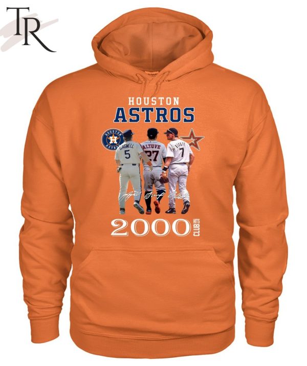 Houston Astros 2000 Hits Club Legend Signatures Shirt, hoodie