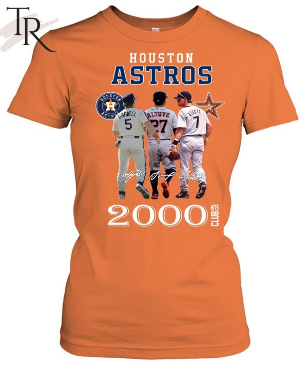 Houston Astros 2000 Hits Club Limited Edition Unisex T-Shirt