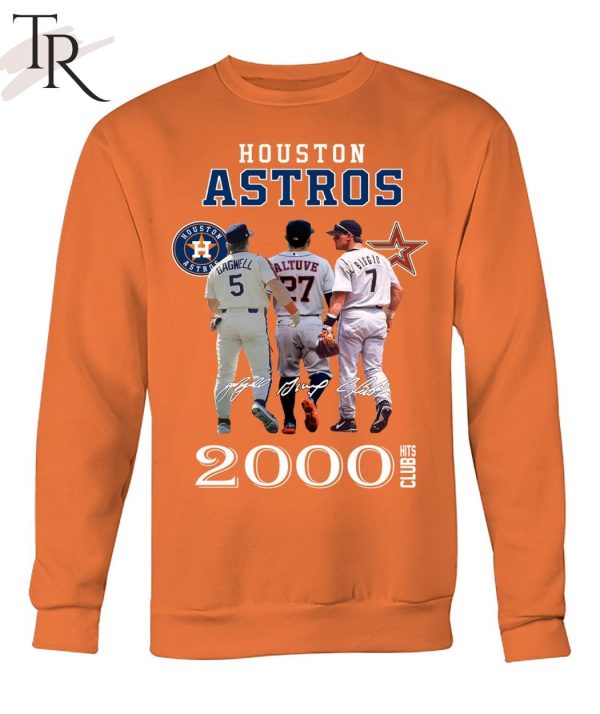 Houston Astros 2000 Hits Club Limited Edition Unisex T-Shirt