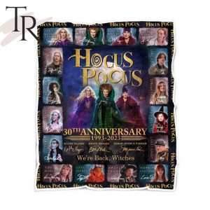 Hocus Pocus 30th Anniversary 1993 – 2023 Signature Fleece Blanket