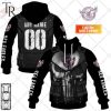 Personalized NRL Dolphins Punisher Hoodie