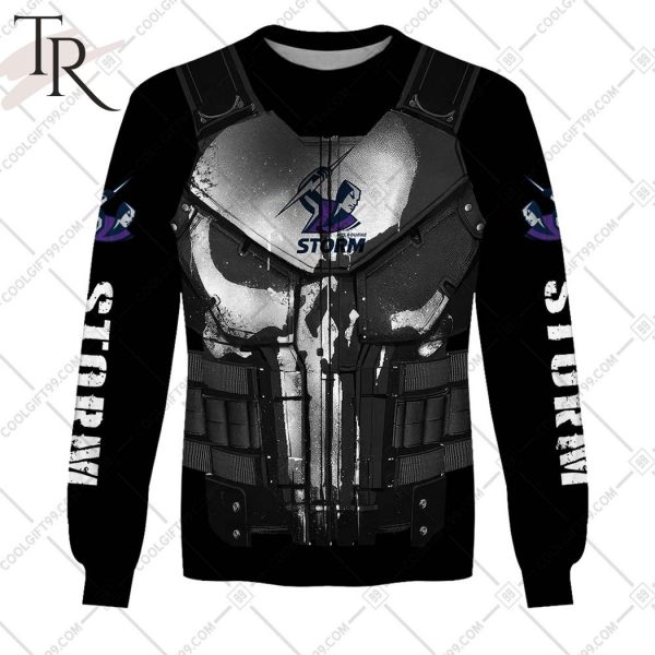 Personalized NRL Melbourne Storm Punisher Hoodie