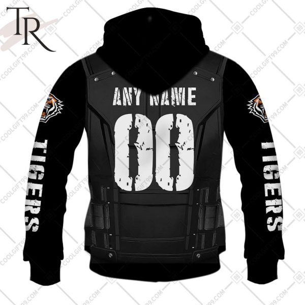 Personalized NRL Wests Tigers Punisher Hoodie