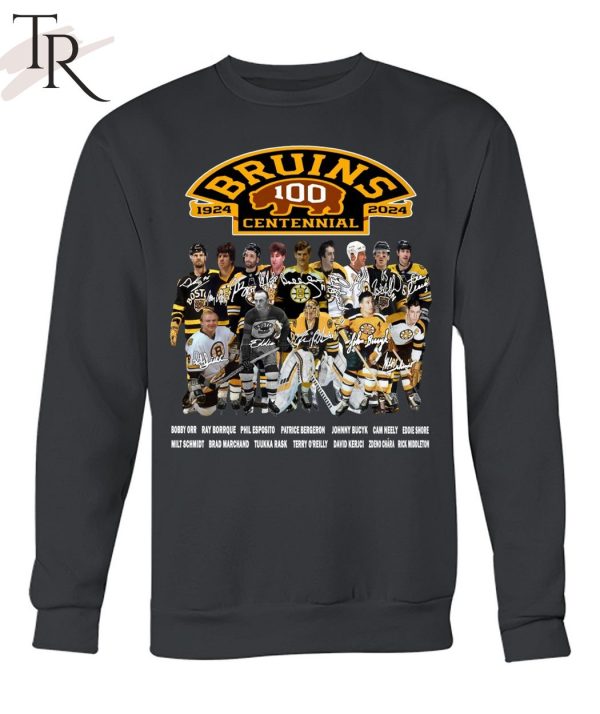 Bruins 100 Centennial 1924 – 2024 Limited Edition Unisex T-Shirt