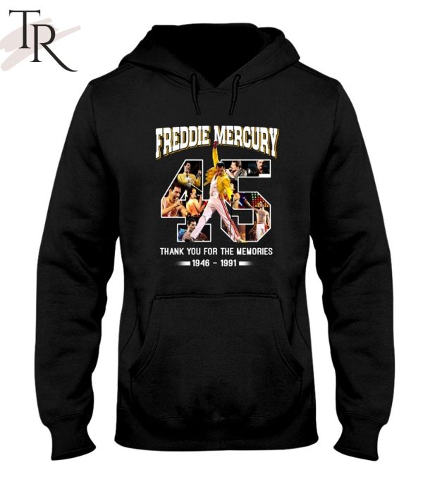 Freddie Mercury Thank You For The Memories 1946 – 1991 Unisex T-Shirt