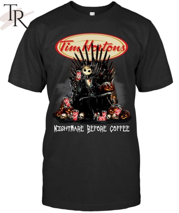 Tim Hortons – Nightmare Before Coffee Unisex T-Shirt