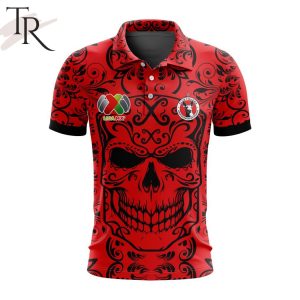 LIGA MX Club Tijuana Special Dia De Muertos Design Polo Shirt