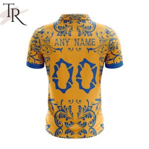 LIGA MX Tigres UANL Special Dia De Muertos Design Polo Shirt