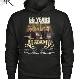 55 Years 1968 – 2023 Alanama Thank You For The Memories Unisex T-Shirt