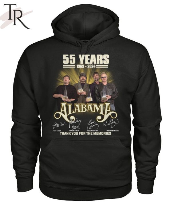 55 Years 1968 – 2023 Alanama Thank You For The Memories Unisex T-Shirt