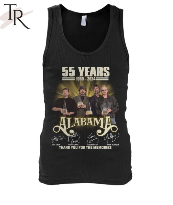 55 Years 1968 – 2023 Alanama Thank You For The Memories Unisex T-Shirt