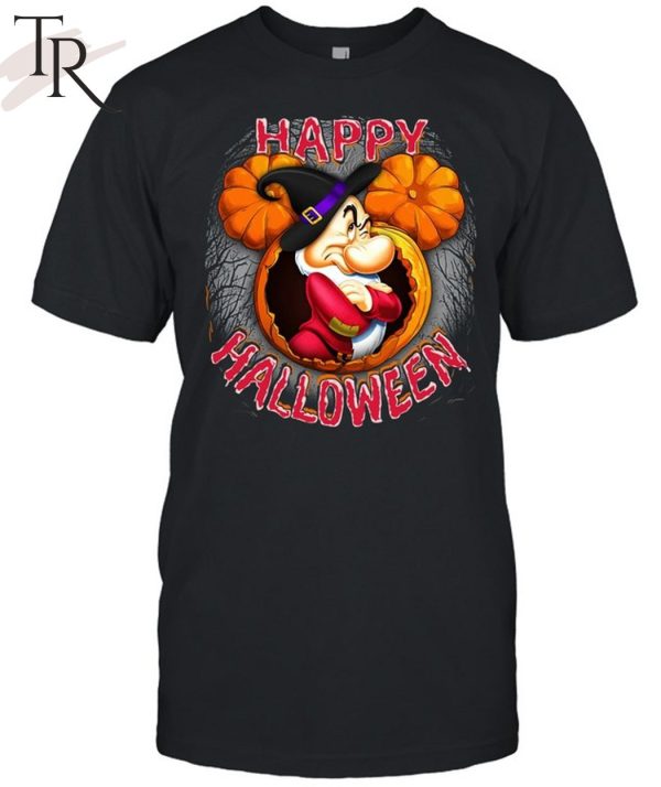 Grumpy Happy Halloween Unisex T-Shirt