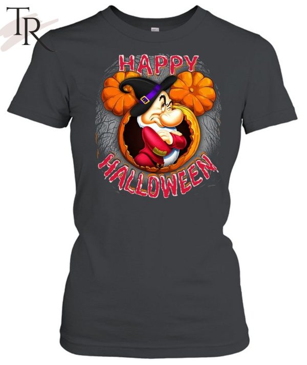 Grumpy Happy Halloween Unisex T-Shirt