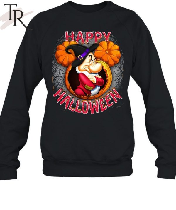 Grumpy Happy Halloween Unisex T-Shirt