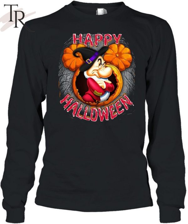 Grumpy Happy Halloween Unisex T-Shirt