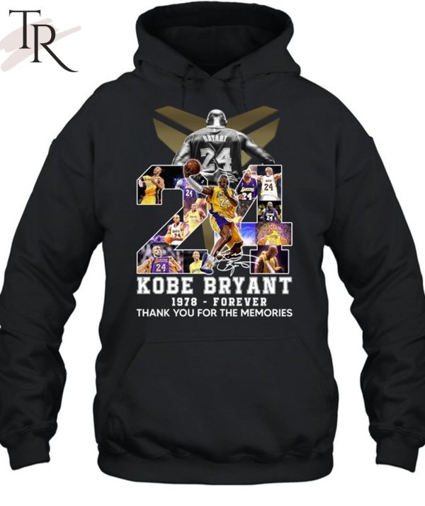 Kobe Bryant 1978 – Forever Thank You For The Memories Unisex T-Shirt