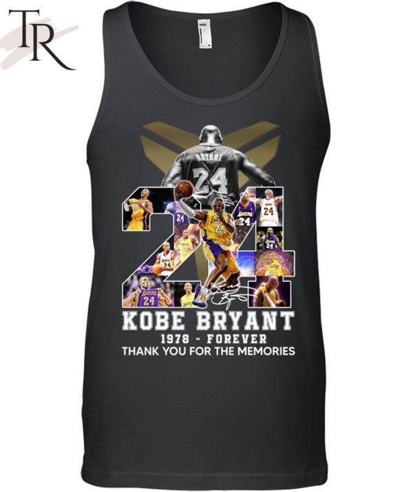 Kobe Bryant 1978 – Forever Thank You For The Memories Unisex T-Shirt