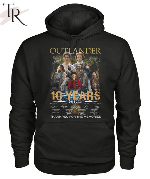 Outlander 10 Years 2014- 2024 Thank You For The Memories Unisex T-Shirt