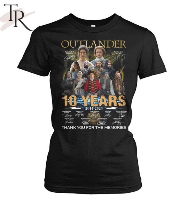 Outlander 10 Years 2014- 2024 Thank You For The Memories Unisex T-Shirt