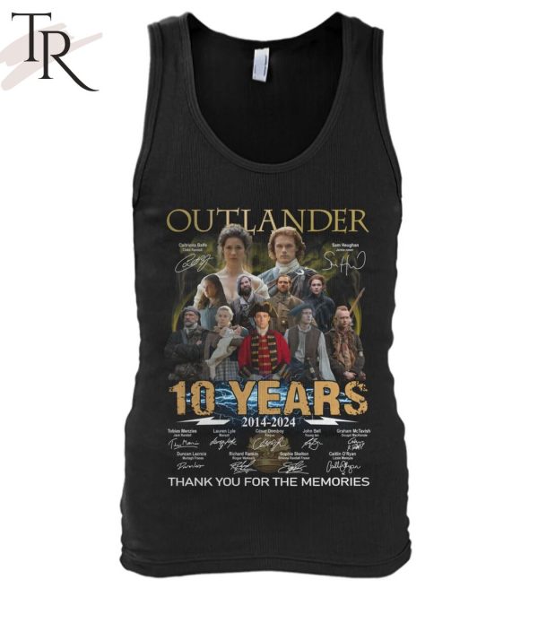 Outlander 10 Years 2014- 2024 Thank You For The Memories Unisex T-Shirt