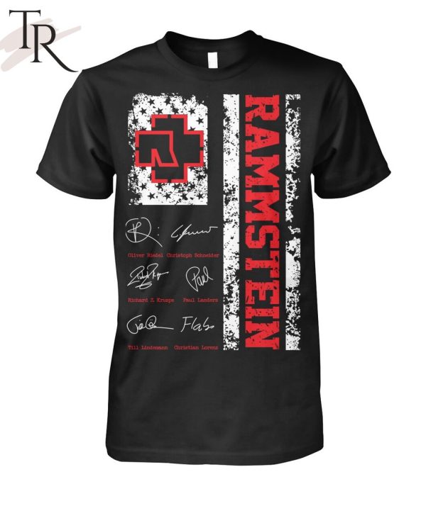 Rammstein Band And Their Signatures Unisex T-Shirt