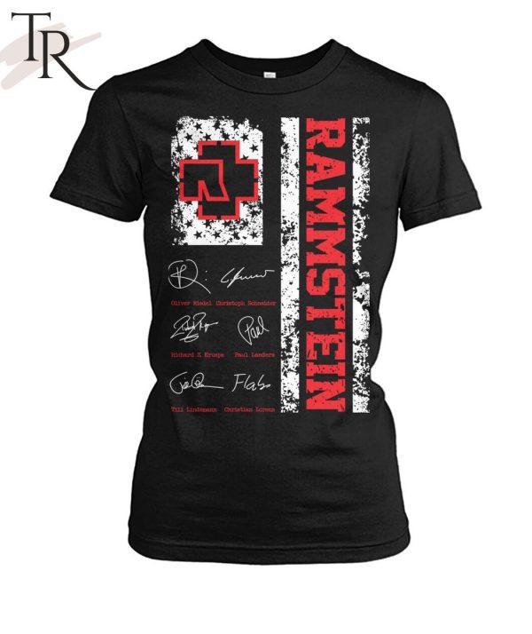 Rammstein Band And Their Signatures Unisex T-Shirt