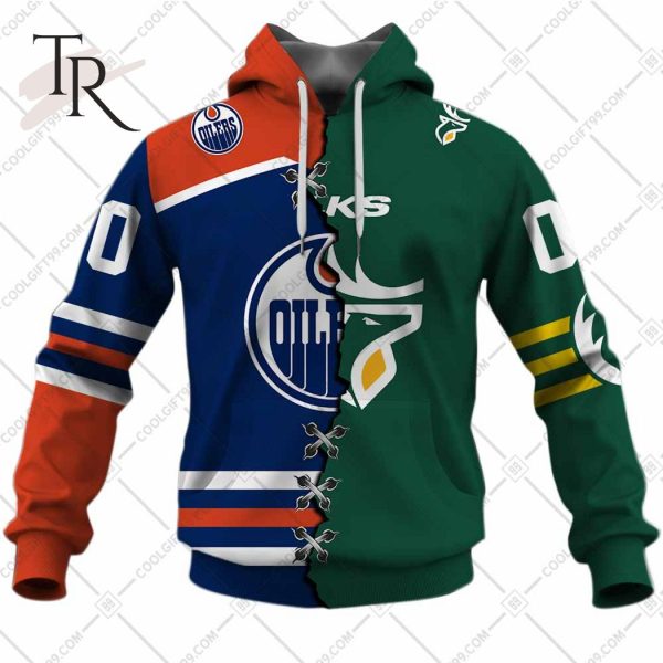 Edmonton Oilers Specialized 2022 Concepts Personalized Hockey