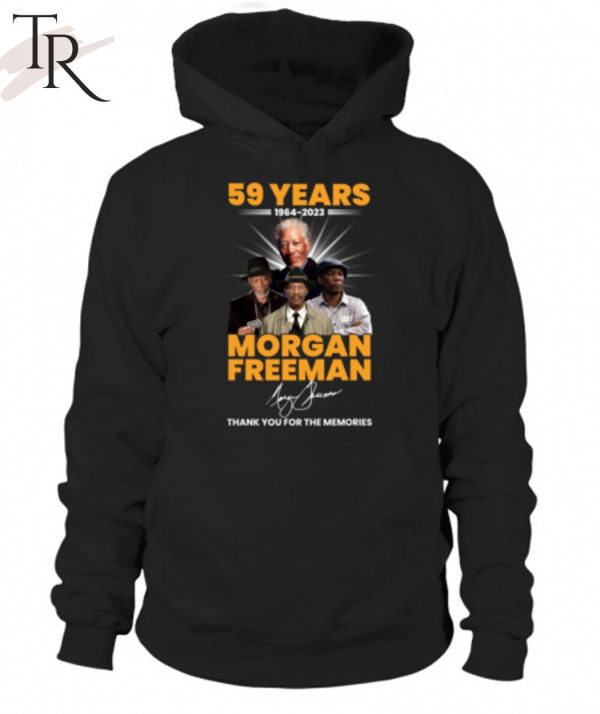 59 Years 1964 – 2023 Morgan Freeman Thank You For The Memories Unisex T-Shirt