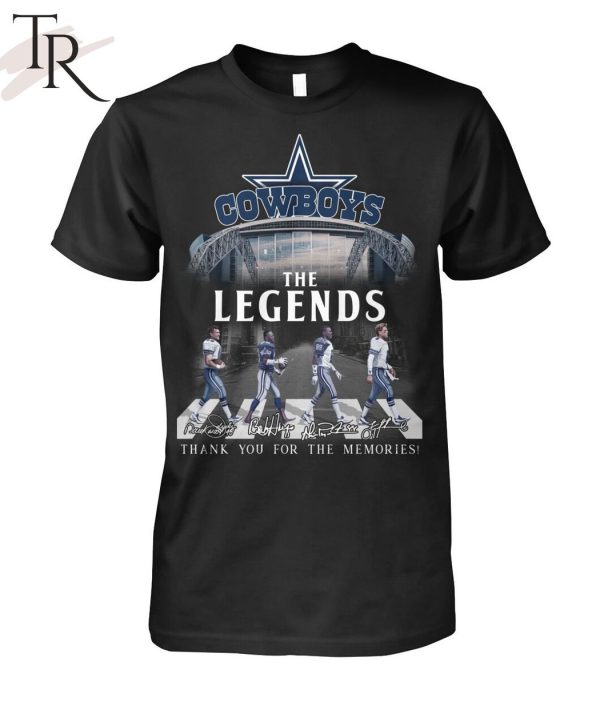 Dallas Cowboys The Legends Thank You For The Memories Unisex T-Shirt