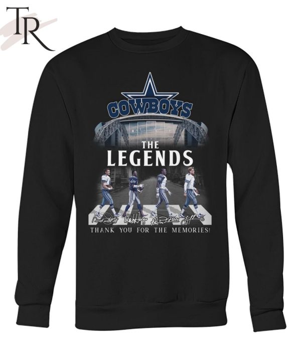 Dallas Cowboys The Legends Thank You For The Memories Unisex T-Shirt