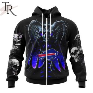 NFL Buffalo Bills Special Skull Art Design Hoodie