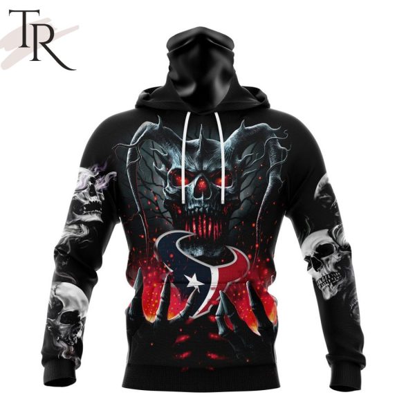 NFL Houston Texans Special Skull Art Design Hoodie