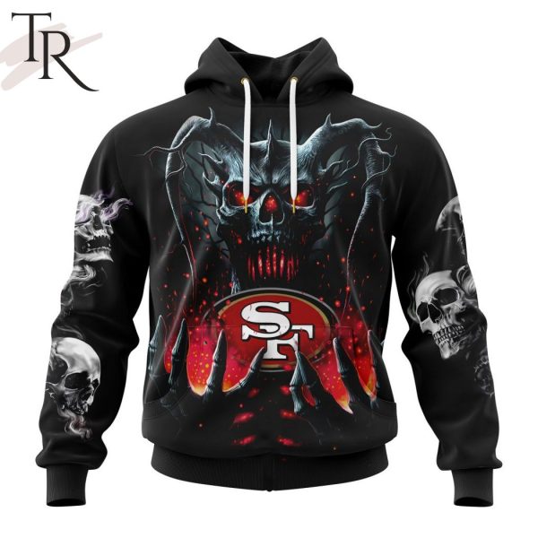 NFL San Francisco 49ers Special Skull Art Design Hoodie