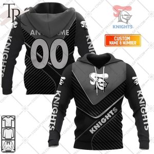 Personalized NRL Newcastle Knights Carbon Hoodie