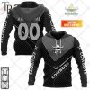 Personalized NRL Melbourne Storm Carbon Hoodie